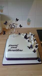 Über 7 millionen englischsprachige bücher. Simple 25th Wedding Anniversary Cake Designs Addicfashion