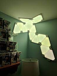 Nanoleaf Corner Album On Imgur Nanoleaf Lights Nanoleaf Designs Game Room Design