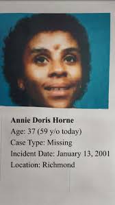 We continue raising awareness about unsolved cases in our state. This week,  we talked to a Richmond Police Detective about the mysterious disappearance  of Annie Horne. Watch Crime Insider: Reopen The Case,