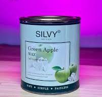 Silvy Green Apple Hair Removing Wax 550 ML, Gel
