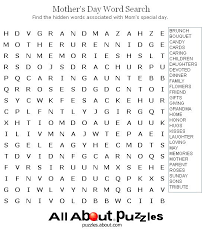 Once you've found all the words, discover the answer to the mystery question: Mother S Day Quotes Printable Word Search Puzzles Mother S Day Word Search Quotess Bringing You The Best Creative Stories From Around The World