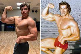 He began his acting career primarily with small roles in film and television starting in 1969. Arnold Schwarzenegger S Son Joseph Shows Off His Buff Physique People Com