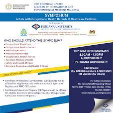 His passion is in early disease detection and prevention. Save The Date Symposium A Date With Perdana University Facebook