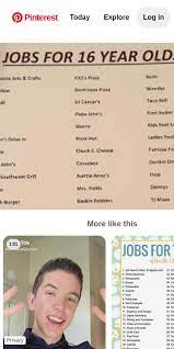 Find out what the minimum age is to start babysitting. Jobs For 16 Year Old Girls 20 Guides Examples