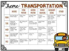 Tot School Transportation Mrs Plemons Kindergarten Transportation Preschool Preschool Lesson Plans Transportation Theme Preschool