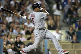 Louis — albert pujols delivered for his many fans in st. In 2009 Albert Pujols Tied The Nl Grand Slam Record A Hunt And Peck Viva El Birdos