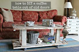 Try these beautifully designed free diy coffee table plans includes step by step instructions, material list, and pdf plans. Diy Door Turned Coffee Table The Space Between