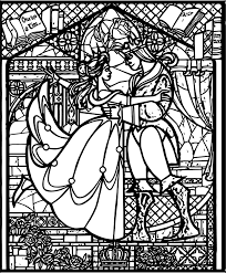 Stained Glass Coloring Pages For Adults Best Coloring Pages For Kids