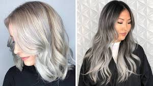 Tan is an indication that i tried to refresh the dark charcoal color along with my gray roots but the result was a bad bluish. The Most Stunning Gray Hairstyle Ideas To Try This Year Hair Com By L Oreal