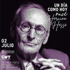 Hermann Karl Hesse fue un escritor, poeta, novelista y pintor alemán,  además de ganador del Premio Nobel de Literatura en 1946. 📖 Hoy en su  natalicio recordamos su vida y obra.