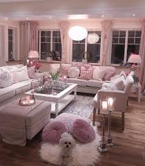 Recreate This White And Pink Cozy Living Room Decor Livingroom Decor Pink Living Room Decor Living Room Decor Cozy Pink Living Room