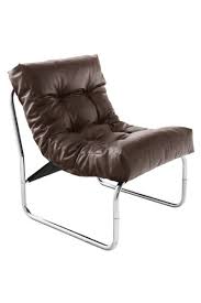 Maybe you would like to learn more about one of these? Designer Lounge Chair Brown Leather Look Very Comfortable Seat Modern Living Room Chair