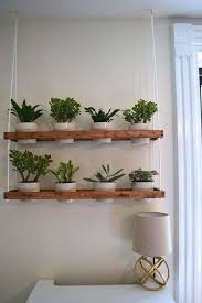 20 Genius Indoor Garden Ideas For Small Spaces Hanging Planters Indoor Wall Planters Indoor Hanging Wall Planters Indoor