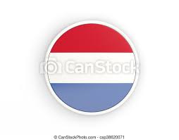 Also download picture of blank dutch flag for kids to color. Flag Of Netherlands Round Icon With Frame Flag Of Netherlands Round Icon With White Frame 3d Illustration Canstock