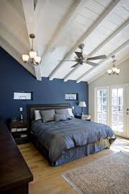Below we have a diagram for both scenarios along with a general wiring guide. Chandeliers And Ceiling Fan Houzz Martinkovic Milford Architects Dark Blue Bedrooms Blue Bedroom Walls Blue Bedroom Decor