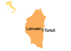 Jetzt stündlich täglich radar monatlich luftqualität. Lanusei In Ogliastra Sardinien