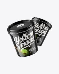 Download Two Glossy Ice Cream Cups Mockup Object Mockups Mockup Free Psd Mockup Free Download Mockup Psd