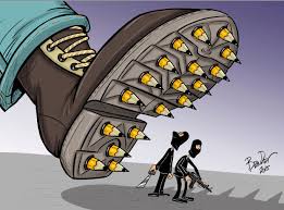 Résultat de recherche d'images pour "caricatures éducation et argent"