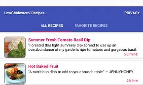 Maybe you would like to learn more about one of these? Low Cholesterol Recipes Free Recipe App For Android Apk Download