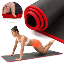 Fitnessmatte ► professionelles zubehör online bei gorilla sports | studioqualität seit den 80er jahren gehört sie zur standardausstattung im fitnessstudio: 10mm Extra Dicke Nicht Slip Yoga Mat183cmx61cm Nrb Resistan Hohe Qualitat Fitness Matte Pilates Sport Training Gym Ubung Matten Tasche Yoga Mats Aliexpress