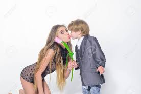 These pictures can be sent. Flowers For Mom On Birthday Flower As Present Boy Giving Flower Stock Photo Picture And Royalty Free Image Image 137461021