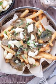 Kanadische Poutine Mit Pilzsauce Rezeptideen Rezepte Abendessen Poutine Rezept