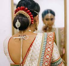 Pin By Princess Purple On Bride Kondai Indian Bridal Hairstyles Indian Wedding Hairstyles Bridal Hair