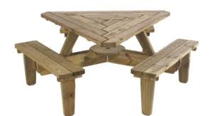 Triangle Picnic Table Picnic Table Modern Round Picnic Table Diy Picnic Table