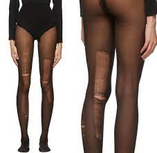 Gucci logo tights lornaluxe lorna luxe tights sheer tights 9. Distressed Tights Von Gucci Sie Sind Die Definition Von Luxus Welt