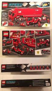 Some lego® sets contain small parts that are not suitable for and may pose a hazard to children under 3 years of age. Lego Instruction Manuals 183449 Lego Speed Champions 75913 F14 T And Scuderia Ferrari Truck Nib Buy It Now Only Lego Speed Champions Lego Lego Instructions