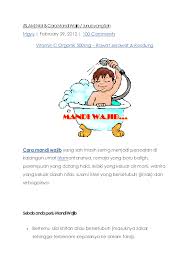 Terjadi peluruhan pada dinding rahim yang dipengaruhi juga oleh hormon progesteron. Doc Mandi Uwais Al Qarni Academia Edu
