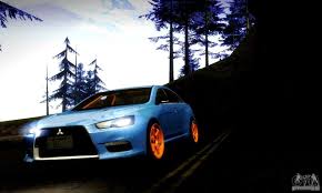 Check spelling or type a new query. Mitsubishi Lancer Evo X Tuned For Gta San Andreas