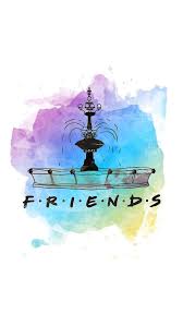 Gogs cute friends best friends forever friendship puppy kitten nature high quality wallpaper. Friends 90s Aquarela Fountain Seriado Tv Show Watercolor Hd Mobile Wallpaper Peakpx