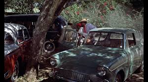 The original steel fenders are included with the car. Ford Anglia Car In Dr No 1962