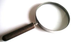 Vintage Magnifying Glass Made In France Wood Handle Optical Instruments Magnifying Glass Glass Magnifier