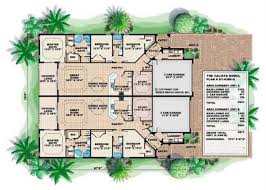 Small versions often have open floor plans, interior columns or arches, and large breezy windows. Mediterranean House Plans Home Design Calista 17748