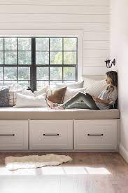 30 Latest Diy Storage Bench Design Ideas For Your Unique Living Room Decoration Window Seat Design Bedroom Window Seat Storage Bench Seating