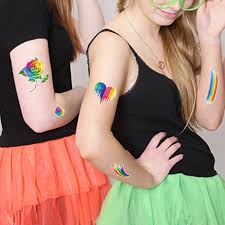 The sweetest rainbow baby tattoo ideas Buy 200 Pieces Rainbow Temporary Tattoos Konsait Butterfly Flower Heart Rainbow Tattoos Waterproof Body Art Sticker For Girls Boys Birthday Party Favors Pride Equality Parades Celebrations Online In Turkey B07r7lkx11