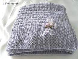 couverture bebe parme tricotee main puericulture par tricot boutchou blanket knitting patterns baby knitting loom knitting patterns
