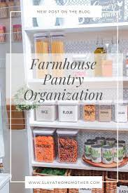 Small Pantry Organization On A Budget Farmhouse Pantry Pantry Makeover Small Pantry Organization