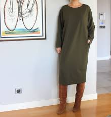 Olive Green Sweater Dress Plus Size Clothing Loungewear Dress Jumper Dress Long Sleeve Dress Pocket Dress Plus Size Dress Caftan Dress In 2021 Green Sweater Dress Plus Size Outfits Olive Green Sweater