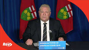 (chris young/the canadian press) comments in terms of a reopening. Ontario Ca Doug Ford Press Conference Covid 19 Restrictions Transcript April 12 Shuts Down In Person Schooling Rev