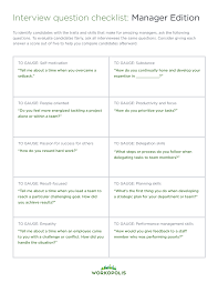 10 Interview Questions To Ask Every Manager Candidate Workopolis Hiring