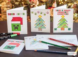 Printable Minecraft Christmas Images