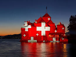 Il arrive avec sa grande barbe blanche et sa mitre depuis l' espagne sur un bateau à vapeur ( stoomboot ) que l'on appelle pakjesboot 12 (bateau des petits paquets 12)  28 . 1er Aout Ou Celebrer La Fete Nationale En Suisse Romande