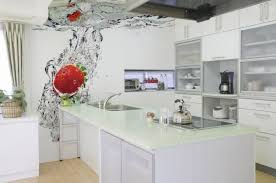 Papier Peint Cuisine Fraise Cuisine Contemporaine Papier Peint Cuisine Cuisines Maison
