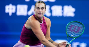 Beijing Open: Aryna Sabalenka 'expects a bit more from myself' after win over Renata Zarazua - BBC