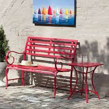 The garden bench can be easily bolted to the floor. Evergreen Flag Garden Harding Garden Bench Reviews Wayfair