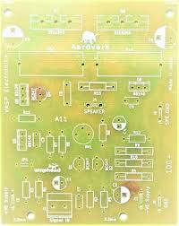 How to make transistor circuit? Vasp 100 Watt Mono Amplifier Pcb Board Using C5200 A1943 Power Transistors For Home Audio Diy Projects Pcb Only 1 Piece Amazon In Industrial Scientific
