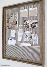 Time to get creative and make your own! Diy Framed Cork Board Driven By Decor